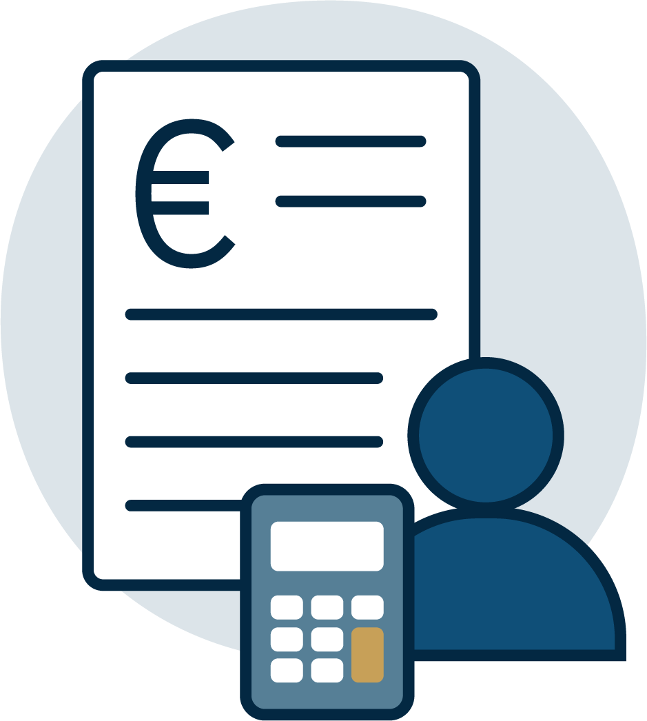 Icon für die Leistung Lohnabrechnung